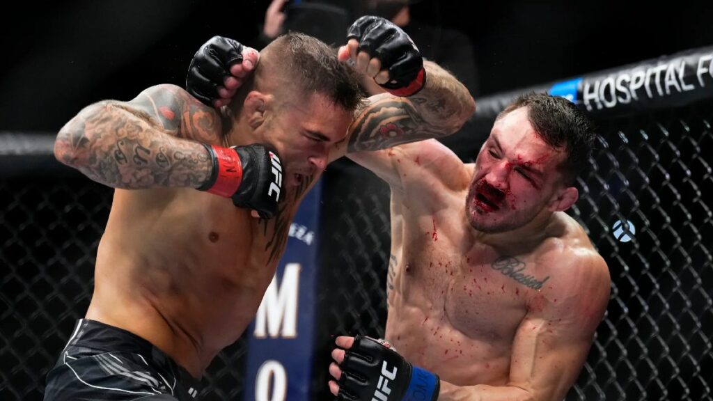 Dustin Poirier adresse un avertissement très clair à Michael Chandler