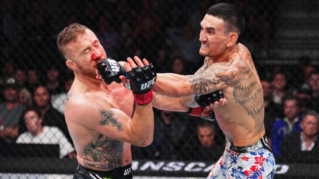 Avant son choc face à Conor McGregor lors de l'UFC 329, Max Holloway est revenu sur les propos de Justin Gaethje, qui a évoqué une revanche pour le titre des poids légers.