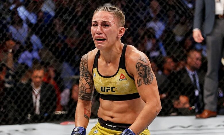 Jessica-Andrade-blessure-livreuse-besoin-convalescence-ufc-r&eacute;mun&eacute;ration-mma