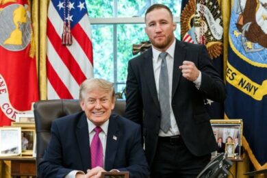 Justin-Gaethje-Donald-Trump-UFC-MMA