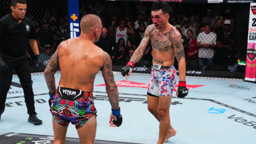 Holloway est revenu sur les enjeux de sa revanche face &agrave; Conor McGregor et la possibilit&eacute; d'un duel plein centre face &agrave; McGregor.