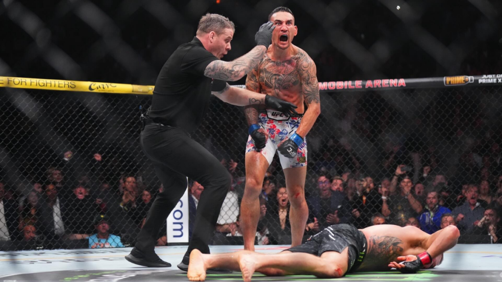 Max Holloway affronte Conor McGregor ce week-end, et vise un moment aussi fort que son KO de l’UFC 300.