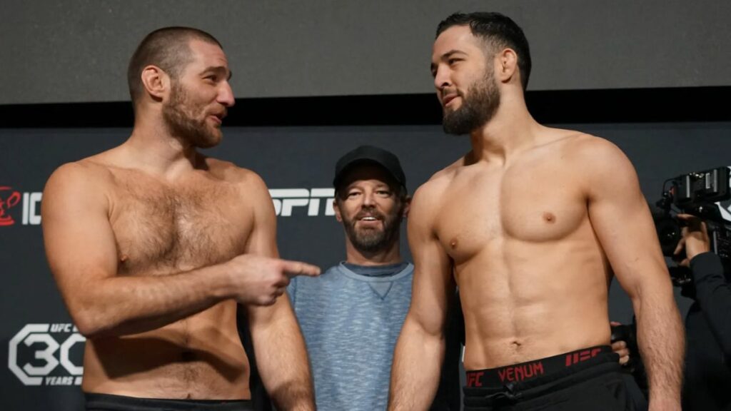 Nassourdine Imavov a affirmé que son prochain combat serait pour le titre middleweight face à Sean Strickland. Une rencontre qui fait réagir