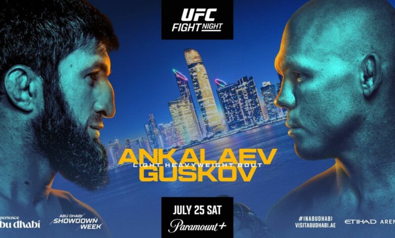 UFC-Abou-Dabi-Ankalaev-Guskov-carte-horaires-comment-regarder-ufc-mma