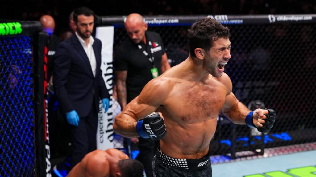 Axel Sola l'emporte d&egrave;s le premier round contre Ismael Bonfim &agrave; l'UFC Abu Dhabi