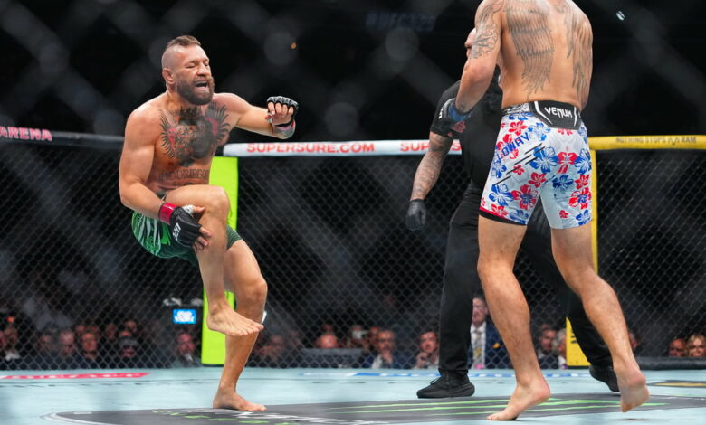 conor-mcgregor-blessure-tko-holloway-ufc-329