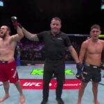 Le nouvel espoir de la Team Khabib remporte sa premi&egrave;re victoire &agrave; l'UFC
