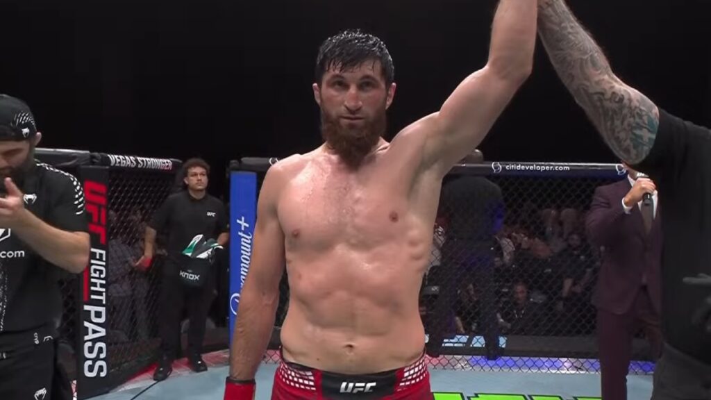 Magomed Ankalaev termine Bogdan Guskov dans la derni&egrave;re reprise
