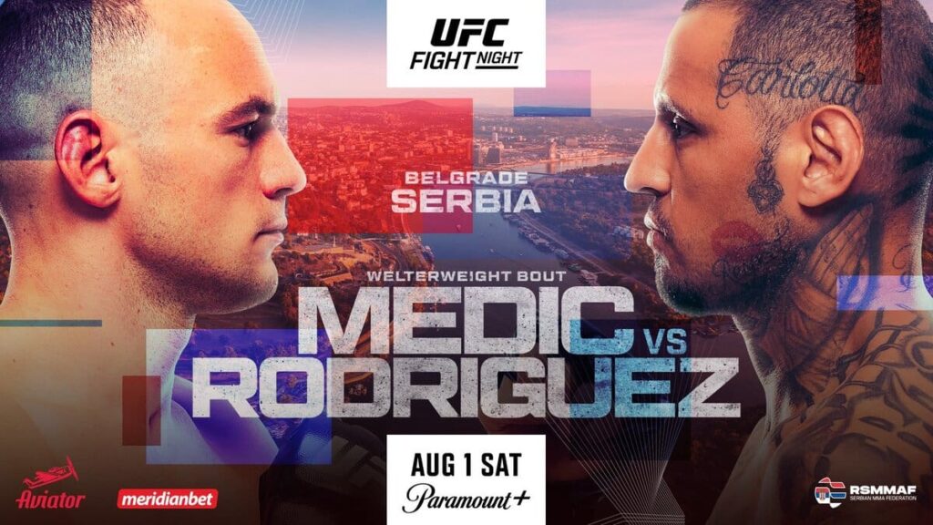 UFC Belgrade – Medic vs Rodriguez + Gugnon + Janičić : Tous les résultats