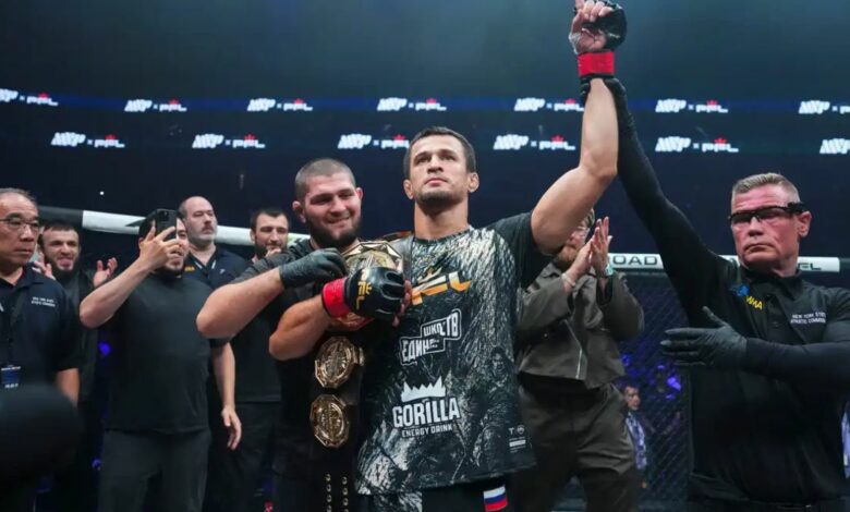 Ali-Abdelaziz-&eacute;voque-futur-de-Usman-Nurmagomedov-PFL-UFC-MMA