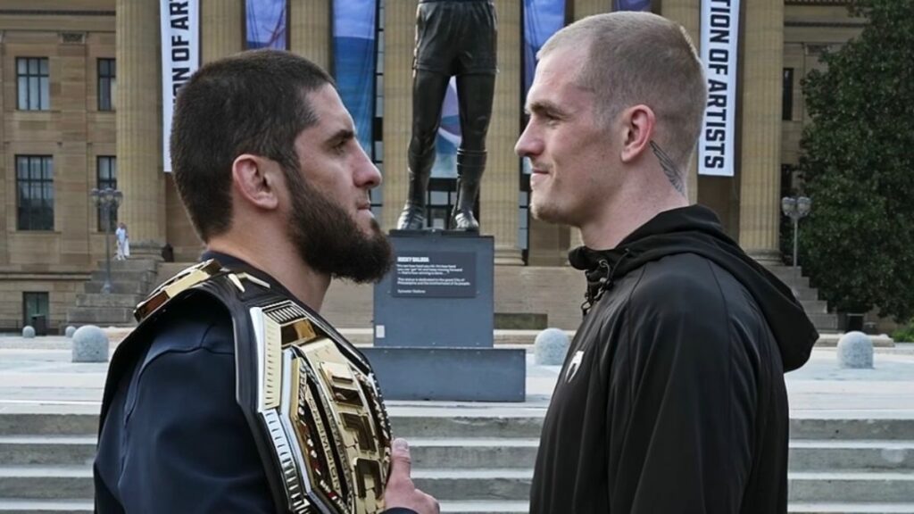 À quelques jours de leur affrontement, Islam Makhachev et Ian Machado Garry se sont retrouvés pour leur premier face-à-face.