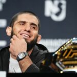 Islam Makhachev s&rsquo;est livr&eacute; sur un sujet beaucoup plus personnel. Il a &eacute;voqu&eacute; sa vie de p&egrave;re et surtout l&rsquo;avenir de ses enfants.