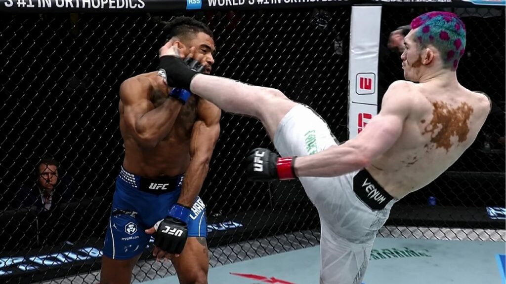 Morgan Charri&egrave;re revient sur son dernier combat perdu par K.-O. avant l'UFC Paris