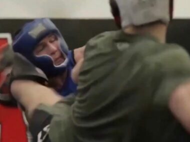 Sparring-Islam-Makhachev-et-Khabib-Nurmagomedov-UFC-MMA