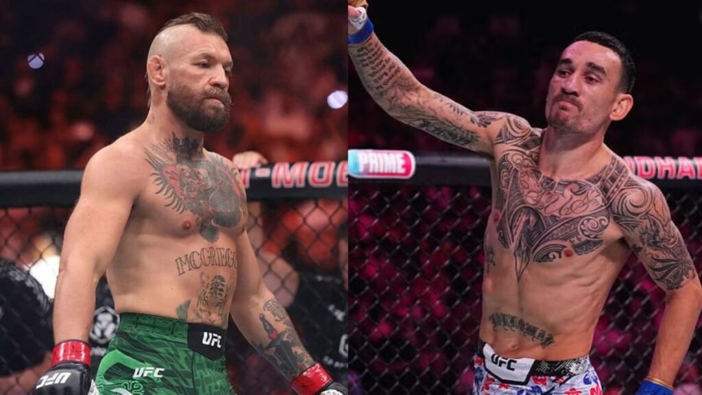 Conor McGregor répond sèchement à Max Holloway après ses propos sur l'UFC 329
