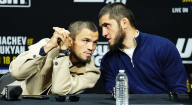 islam-makhachev-reagit-defaite-ko-umar-nurmagomedov-ufc-shanghai