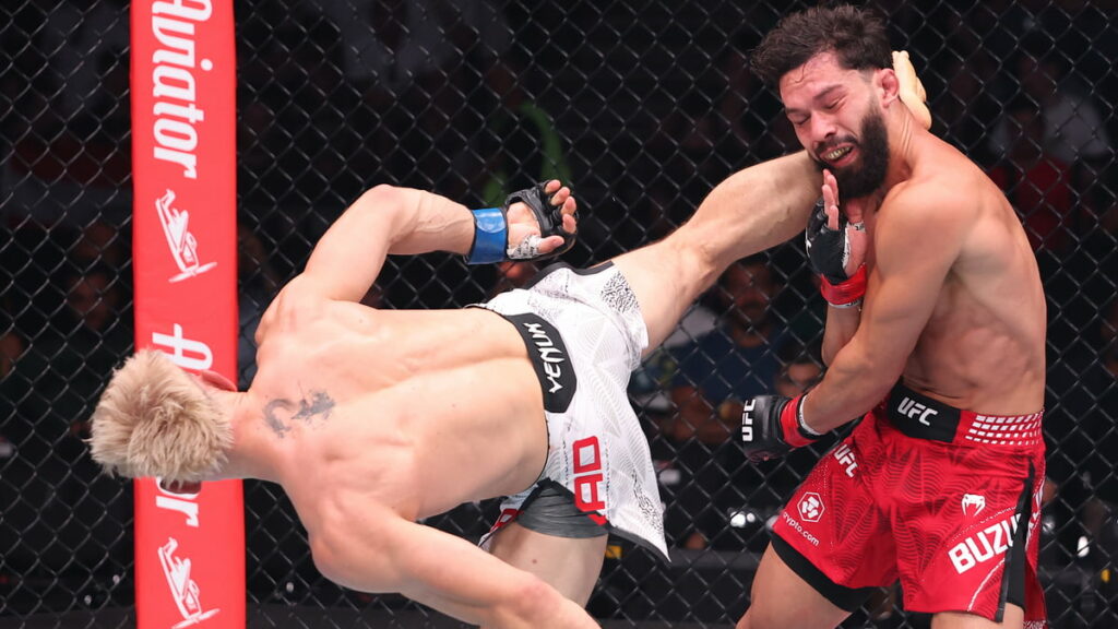 UFC Belgrade : deux records pulvérisés avec un festival de finalisations et quatre bonus remportés