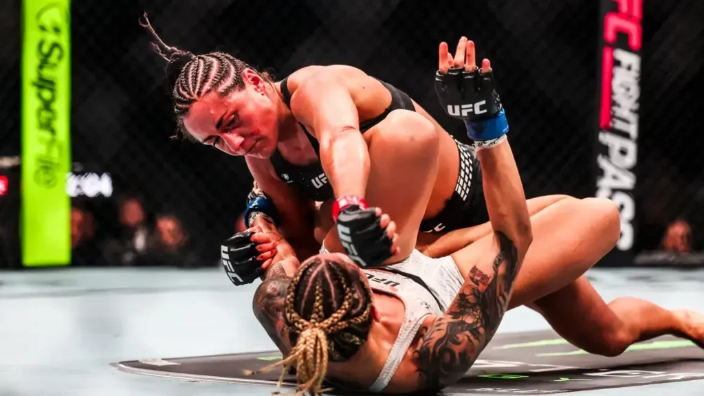 Delphine Benouaich revient sur sa victoire à l’UFC Paris