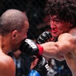 L'UFC donne des nouvelles de Raoni Barcelos après sa perte de connaissance face à Raul Rosas Jr. Raoni-Barcelos-Raul-Rosas-UFC-MMA