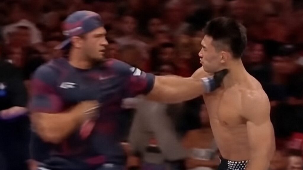 Song Yadong réagit à l’incident avec Usman Nurmagomedov dans la cage après son K.-O.