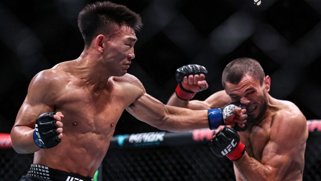 Song Yadong dévoile une vidéo troublante de son échauffement avant son K.-O. sur Umar Nurmagomedov