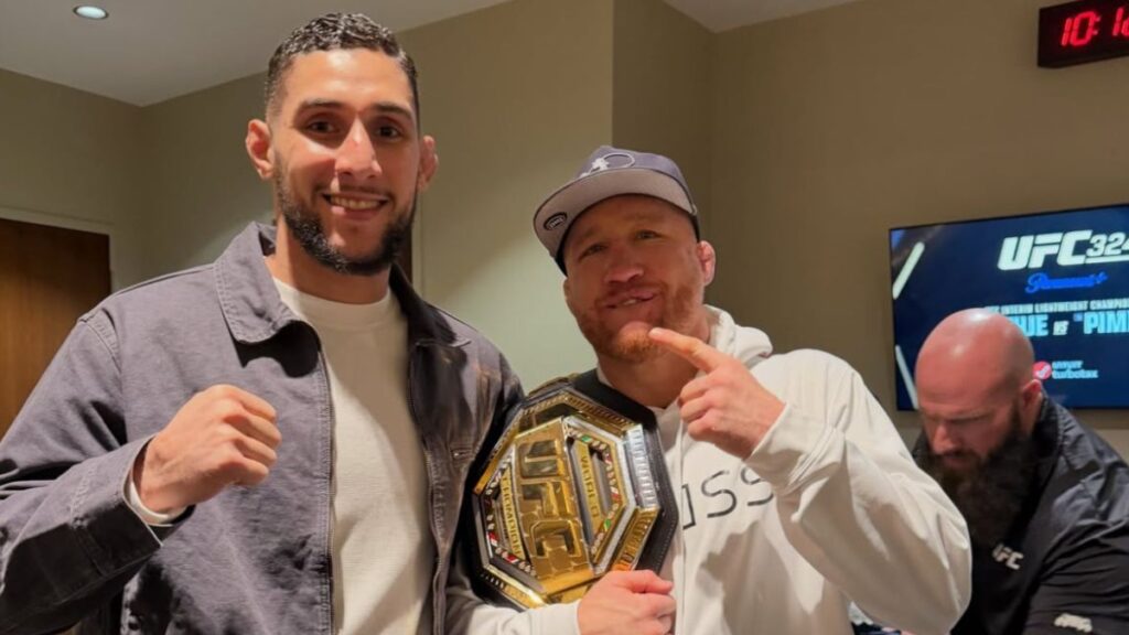 Farès Ziam décrit sa relation particulière avec l'entraîneur légendaire de Justin Gaethje