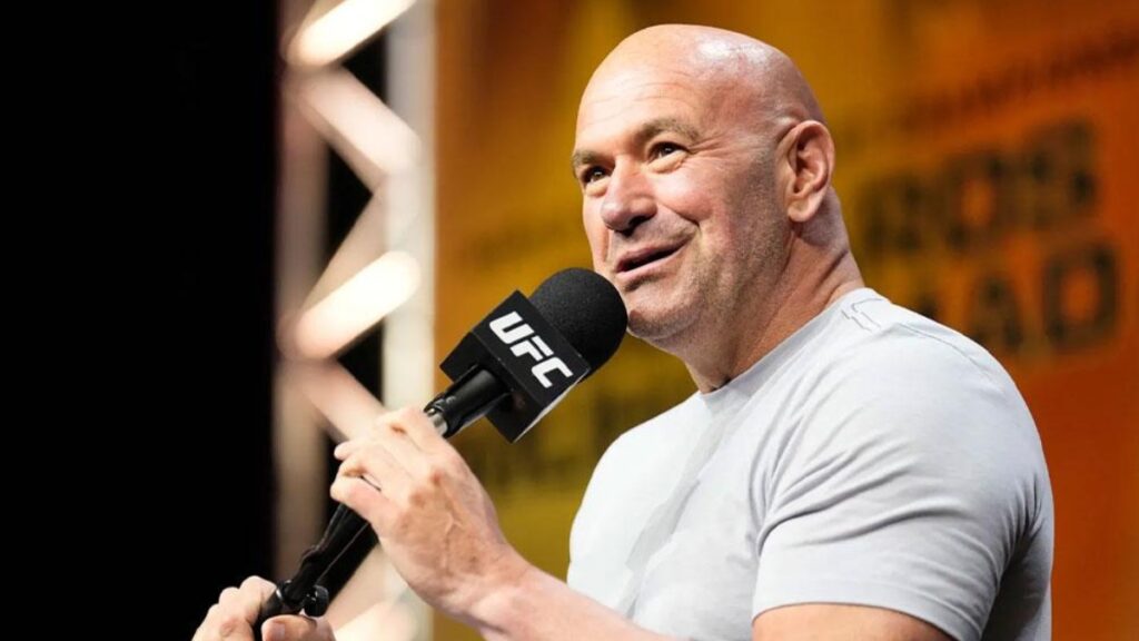 La réaction hilarante de Dana White à la défaite de Joaquin Buckley à l'UFC Edmonton